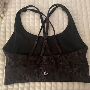 Lulu cheetah sports bra